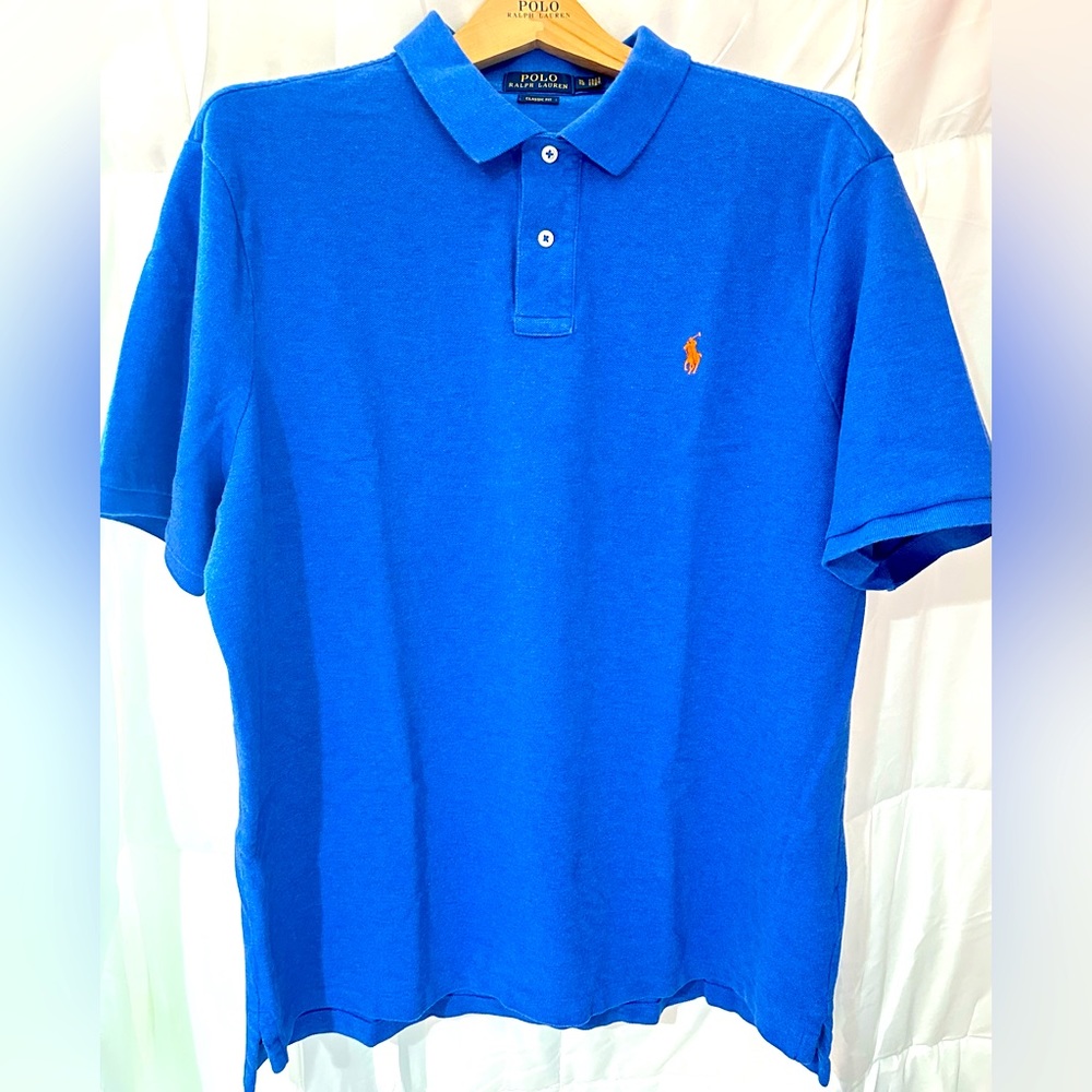 Ralph Lauren polo shirt royal blue